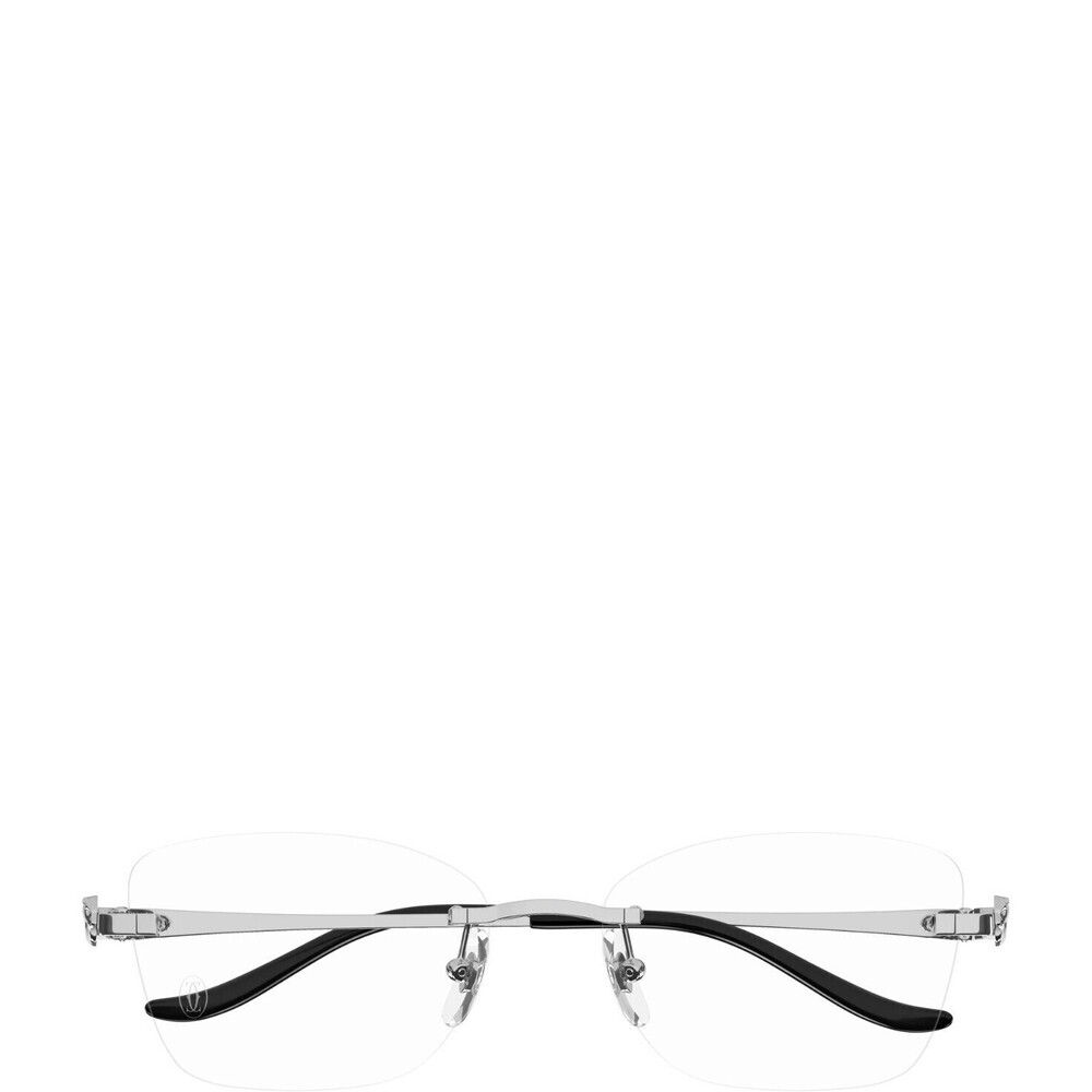 Cartier CT0522o-002 Eyeglasses Silver Metal
